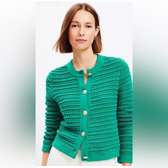 Loft cardigan M pit to pit 18 - Picture 1 of 4
